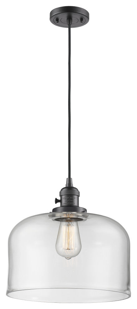 INNOVATIONS 201CSW-OB-G72-L 1-Light Mini Pendant Oil Rubbed Bronze