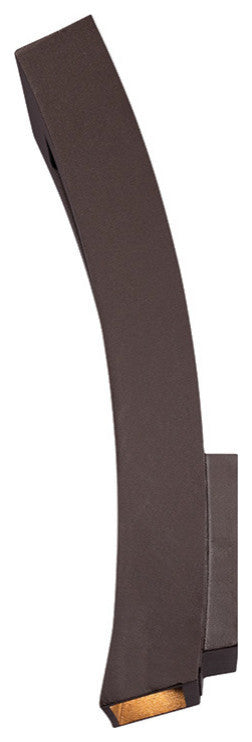 Modern Forms Dawn LED Wall Light, Bronze, 16"