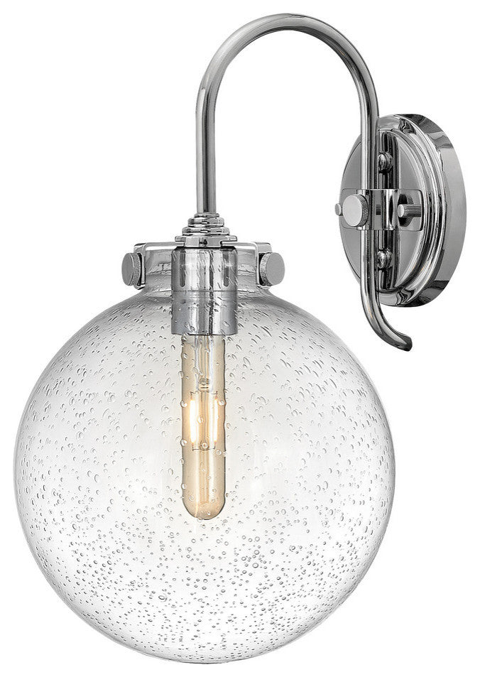 Hinkley Congress 1-Light Sconce, Chrome