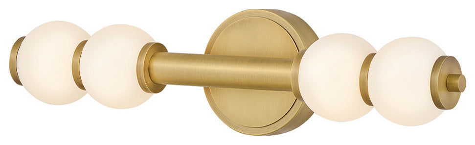 Hinkley Trigo Large Led Sconce, Lacquered Brass