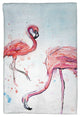 Funky Flamingos Kitchen Towel - Two Sets of Two (4 Total)