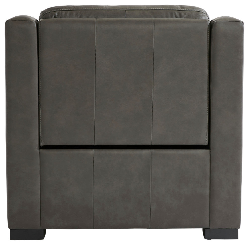 Bernhardt Germain Leather Power Motion Chair