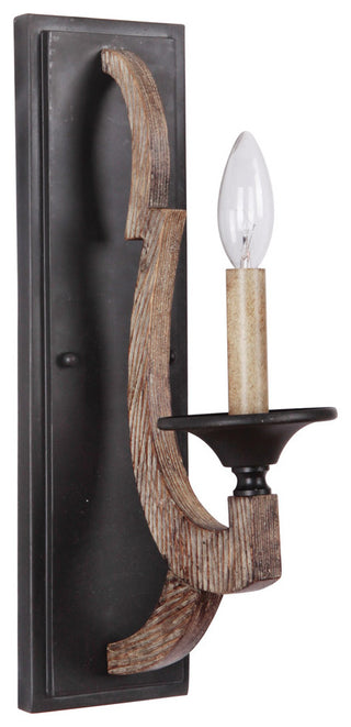 Winton 17" Wall Sconce in Weathered Pine