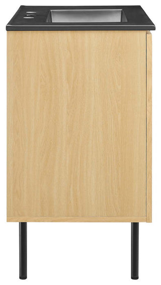 Chaucer 30" Bathroom Vanity - Oak Black