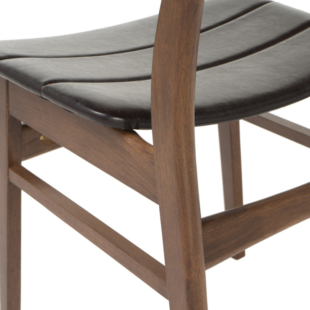 GDF Studio Norden Mid Century Design Dining Chairs, Set of 2