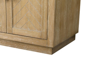 Home Living 30" Single Bathroom Vanity, Linen Oak