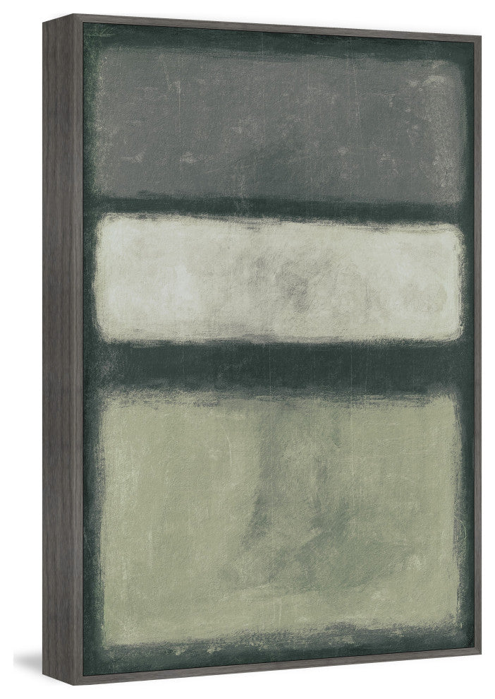 "Direct Influence" Floater Framed Painting Print on Canvas, 30x45