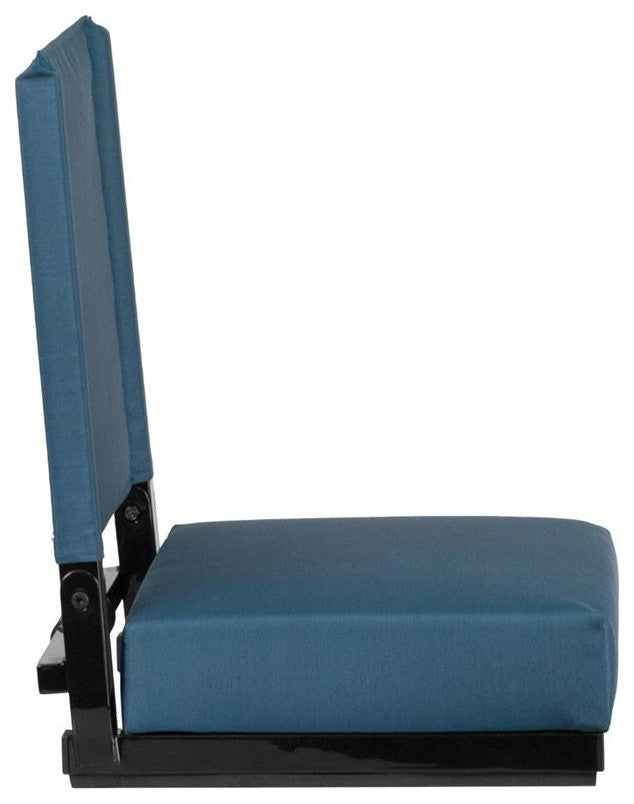 Game Day Seats By Flash With Ultra Padded Seat, Teal