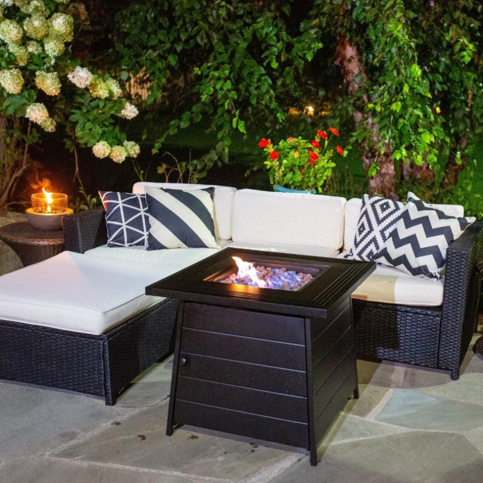 Endless Summer Anderson 28" Steel LP Fire Pit Table
