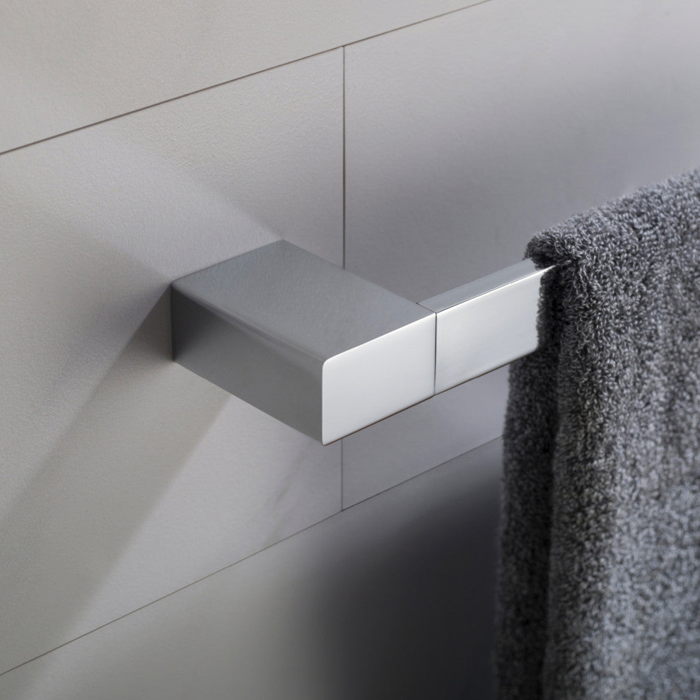 Stelios Bathroom 24" Towel Bar, Chrome