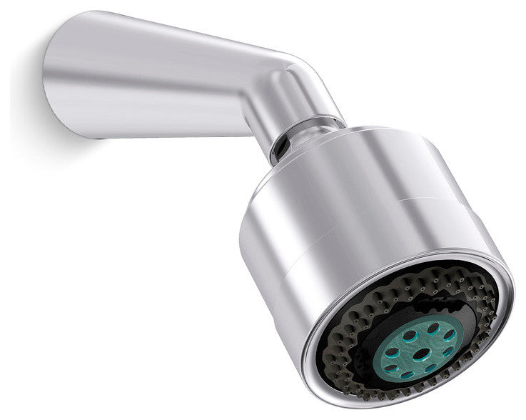 Taper by Bjarke Ingels Multifunction Showerhead With Arm, Polished Chrome