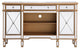 Elegant MF61060G Contempo 60" Mirrored Credenza, Antique Gold