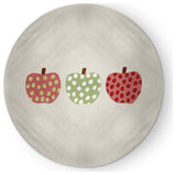 Little Pumpkins Fall Design Chenille Area Rug, Green, 5' Round