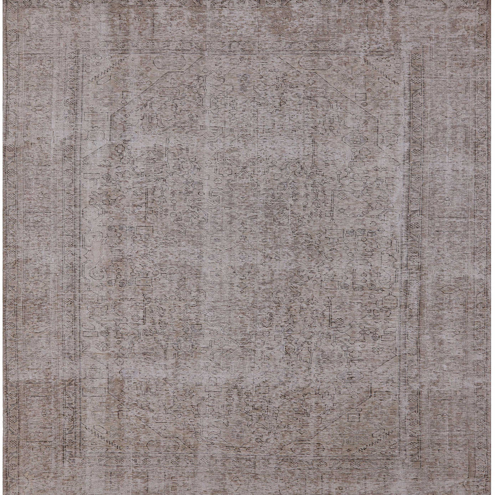 Ahgly Company Indoor Square Mid-Century Modern Area Rugs, 4' Square