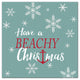 Have a Beachy Christmas 12x12 Canvas Wall Art