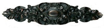 Queensway Pull Antique Pewter, Dark Brass