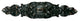 Queensway Pull Antique Pewter, Dark Brass