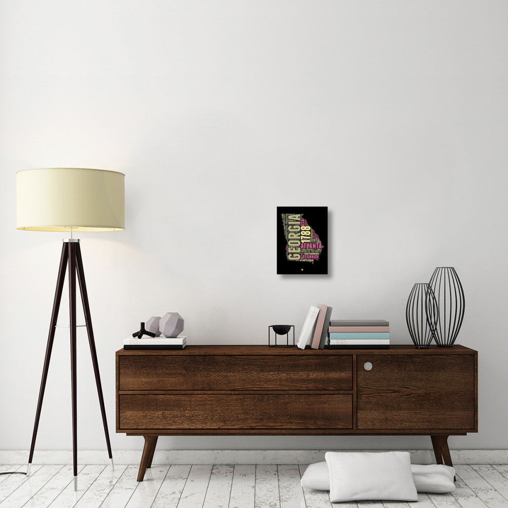 "Georgia Word Cloud 1" Fine Art Print