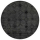 Ahgly Company Indoor Round Mid-Century Modern Area Rugs, 6' Round