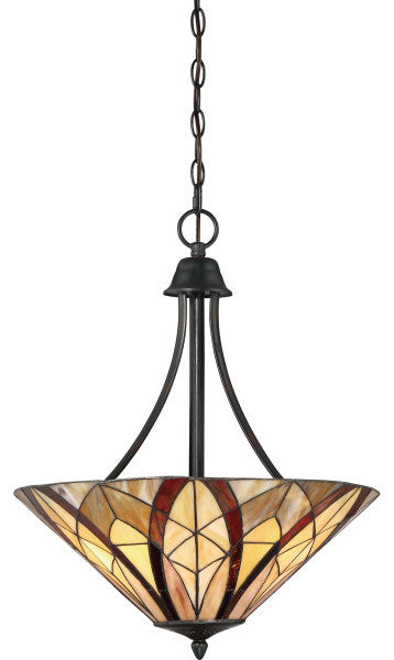 Victory 3-Light Pendant, Valiant Bronze