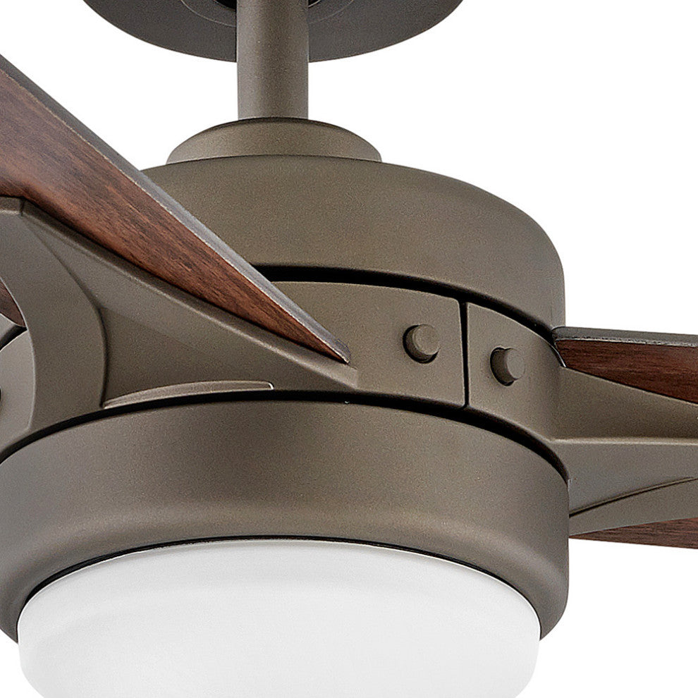 Hinkley Ventus 44" Integrated LED Indoor Ceiling Fan, Metallic Matte Bronze