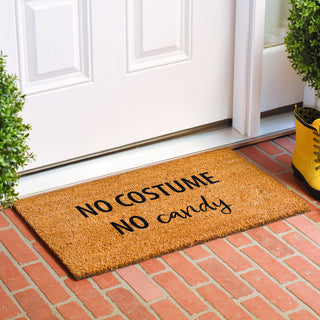 Calloway Mills No Costume No Candy Doormat, 24x36