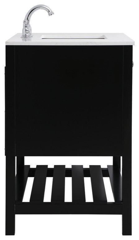 Tucker Black 36" Single Sink Bathroom Vanity