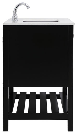 Tucker Black 36" Single Sink Bathroom Vanity
