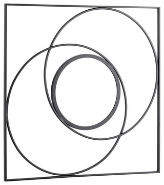 Cyan Uberlappen Wall Art 10931 - Graphite