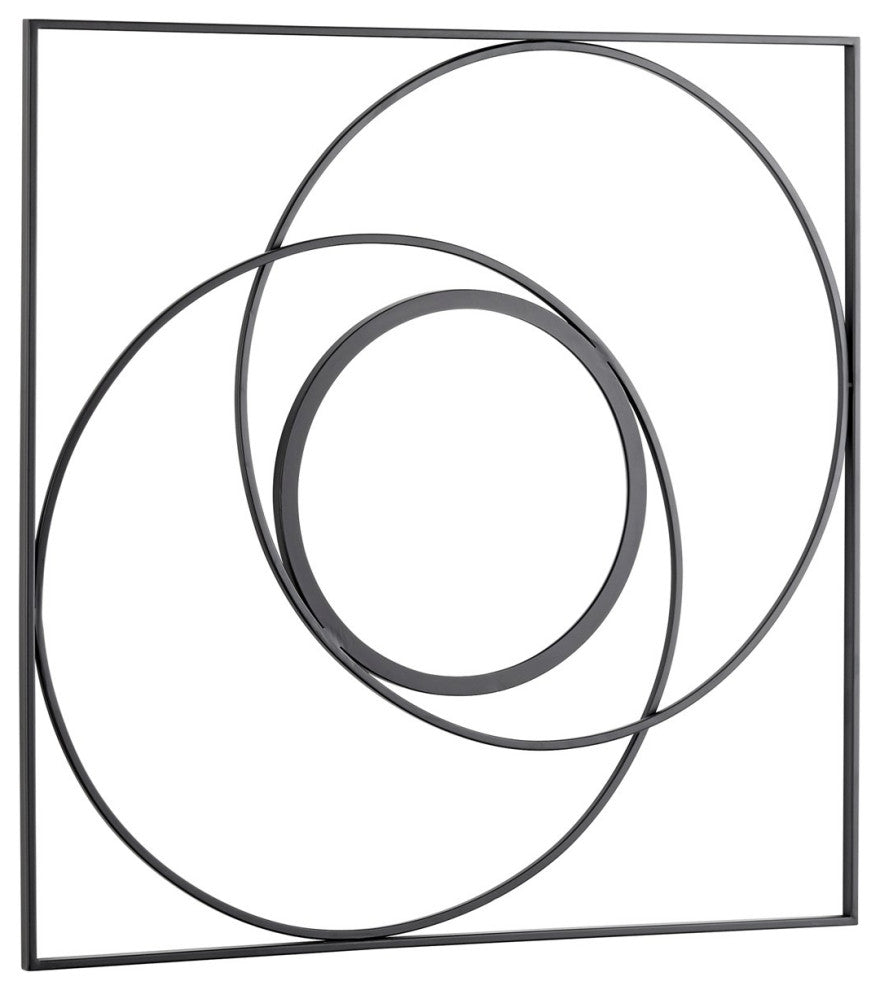 Cyan Uberlappen Wall Art 10931 - Graphite