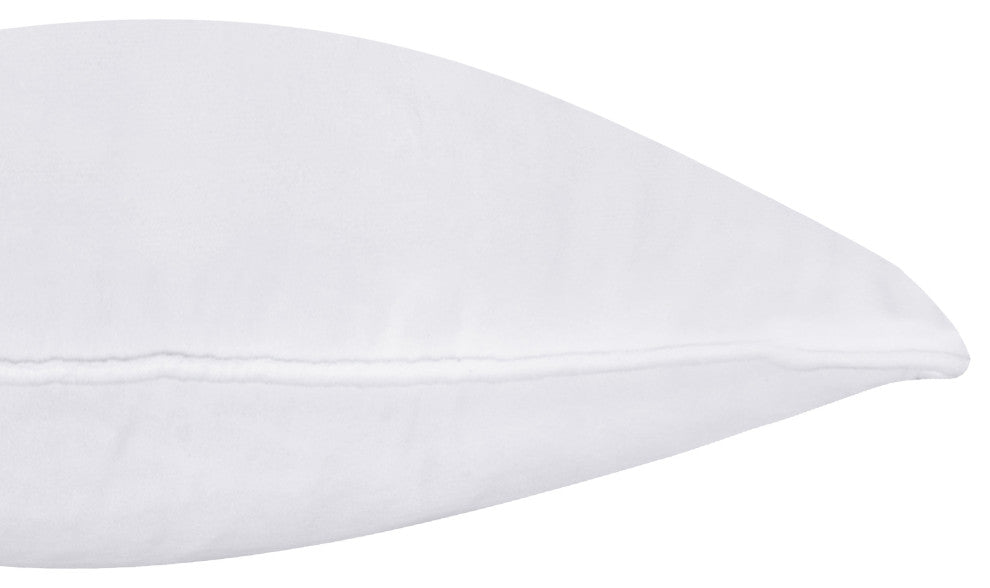 A1HC Throw Pillow Insert, Down Alternative Fill, Set of 2, White, 20"x20"