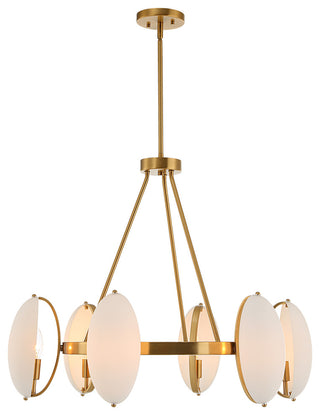 Uttermost Oviform 6 Light Round Chandelier