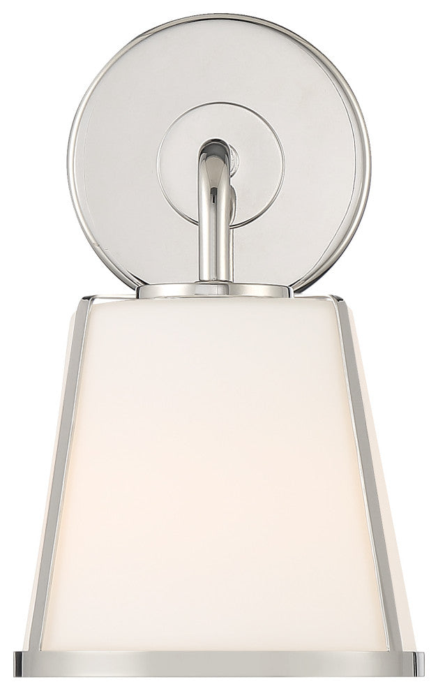 Fulton 1 Light Polished Nickel Wall Mount