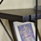 3-Tier Display Wall Shelf Storage Rack Wall Rack Holder Rack, Espresso