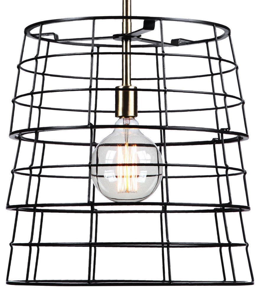Uttermost Grader 1 Light Cage Pendant