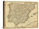 "Spain, Portugal, 1812" Stretched Canvas Giclee by Aaron Arrowsmith, 22"x18"