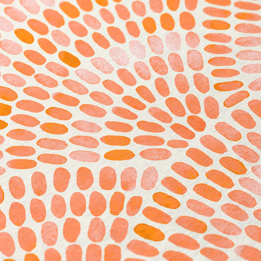 Indoor/Outdoor Seabreeze SZ7 Salmon Machine Washable 8' x 8' Round Rug