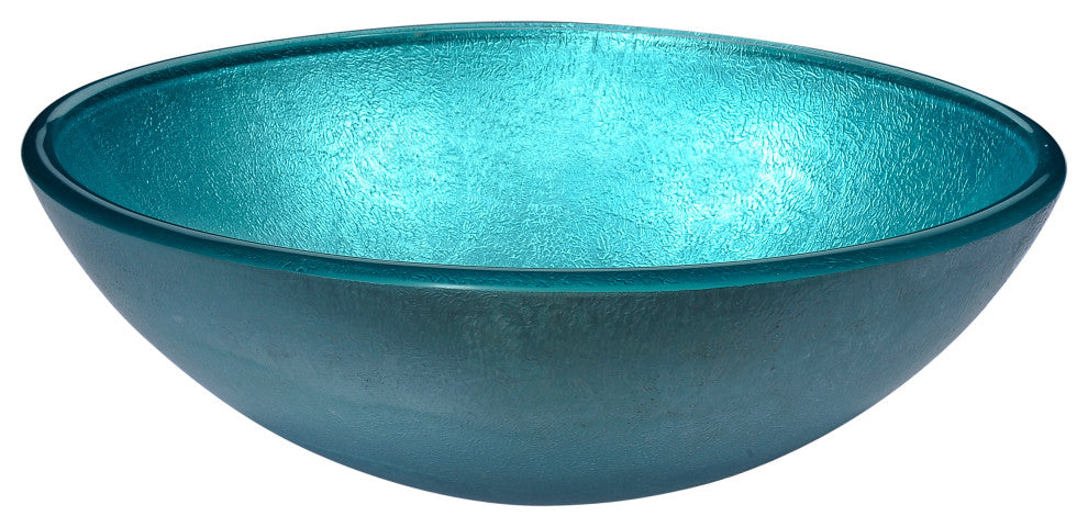 ANZZI Gardena Series Deco-Glass Bathroom Vessel Sink