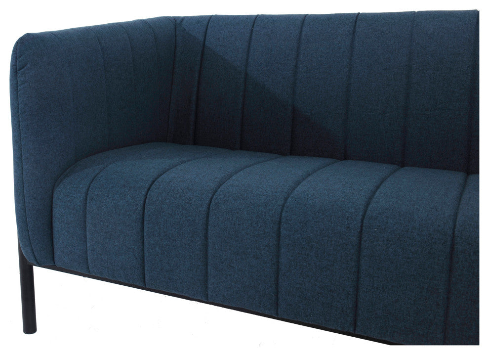 First of A Kind Jaxon Dark Blue Sofa