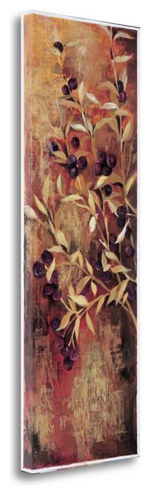 "Sienna Berries I" By Liz Jardine, Giclee Print on Gallery Wrap Canvas