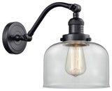 INNOVATIONS LIGHTING 515-1W-BK-G72 Large Bell 1 Light Sconce