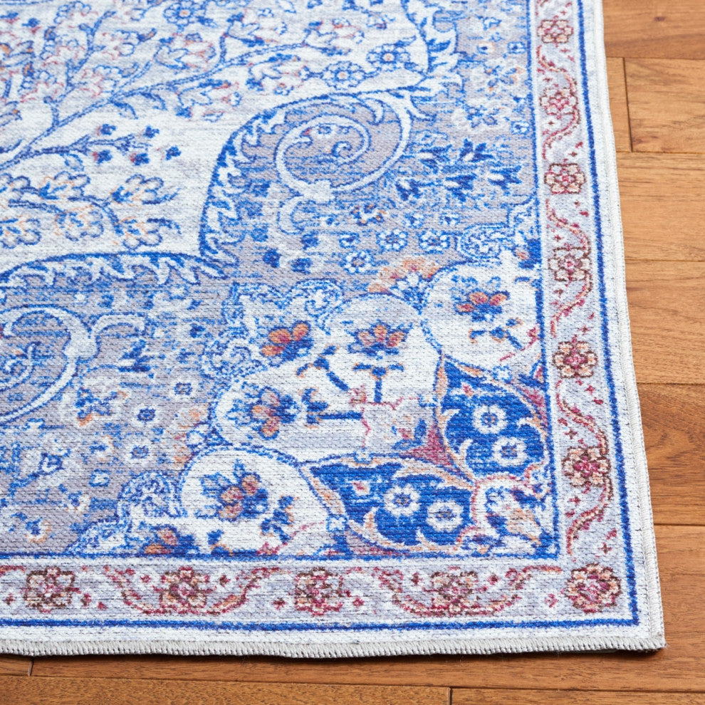 Safavieh Serapi SEP394 Rug Machine-Washable, Ivory/Red, 6'7"x9'