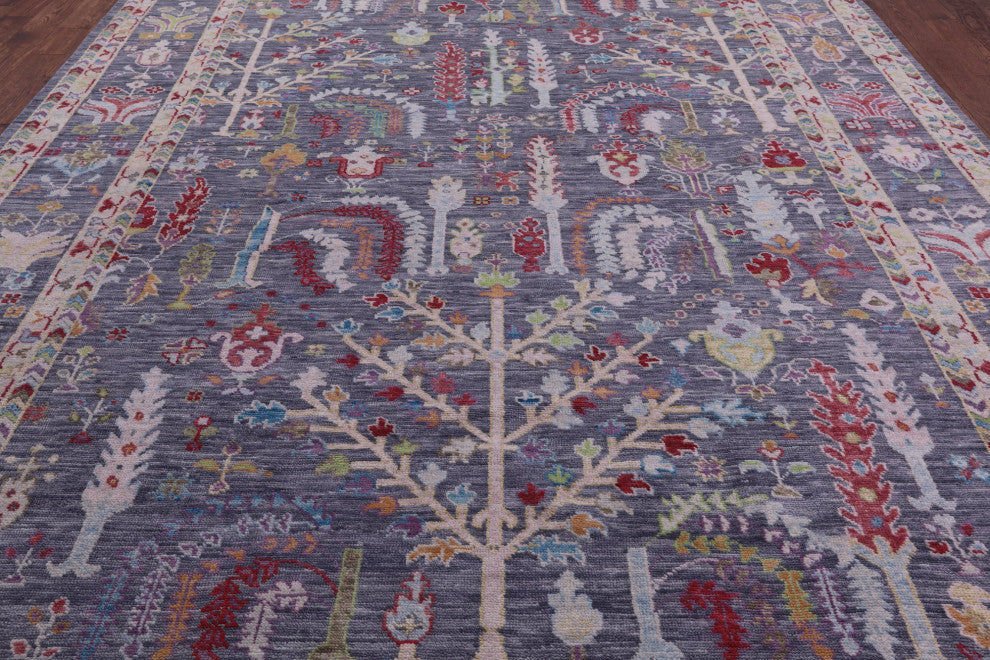 10' 3" X 13' 9" Persian Ziegler Handmade Wool Rug Q11666