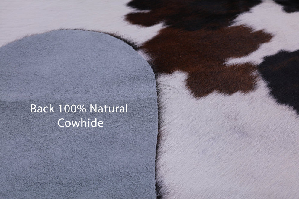 Natural Cowhide Rug 6' 11" X 6' 8" C2228