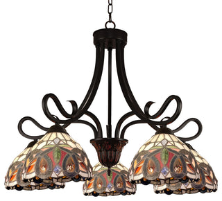 Serenity Victorian-Style 5 Light Large Chandelier 27" Wide
