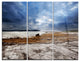 "Norway Ocean Coast Land" Photo Metal Wall Art, 3 Panels, 36"x28"