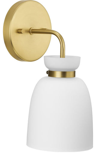 Lexie Collection Contemporary Vanity Light, Brushed Gold