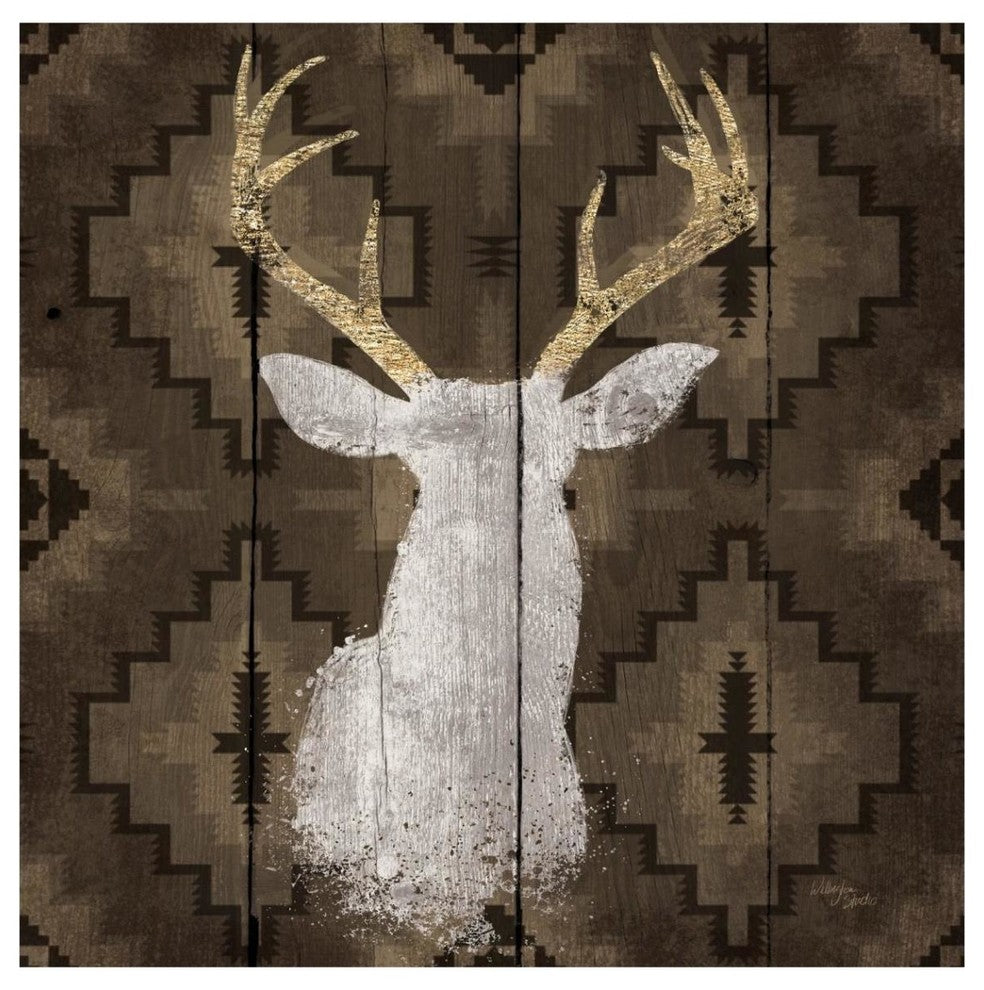 "Precious Antlers I" Digital Paper Print by Wellington Studio, 42"x42"