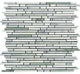 Thassos White Marble Polished ( Thassos +Carrara +Ming-Green ) Bamboo