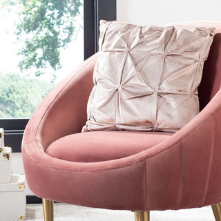 Safavieh Trinz Pillow, Blush, 1'6" Square